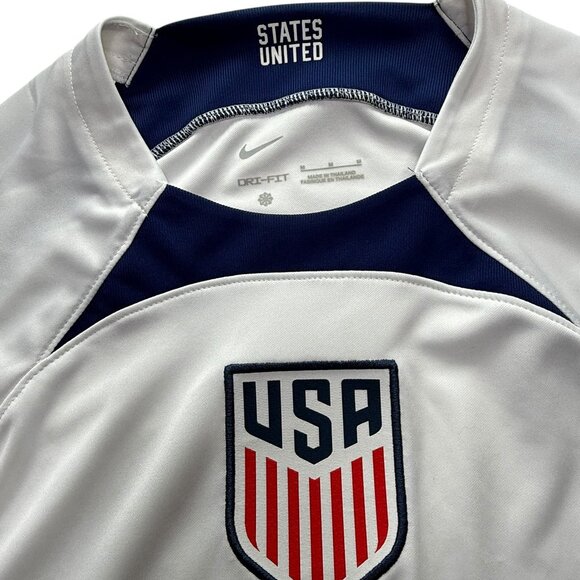 NWOT Nike Mens Team USA Soccer Vapor Match Authentic Jersey Size Medium White - Picture 4 of 8